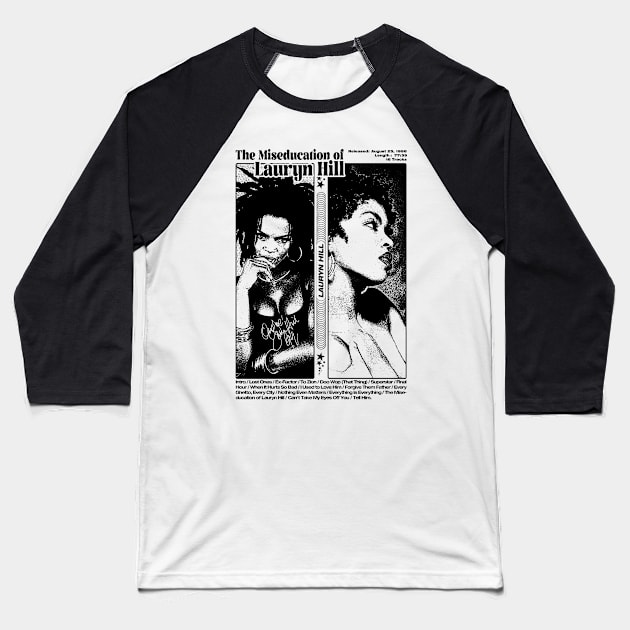 Lauryn Hill Fugees The Famous Vintage Retro Rock Rap Hiphop Baseball T-Shirt by beckhamwarren